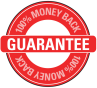 GUARANTEE 100% MONEY BACK